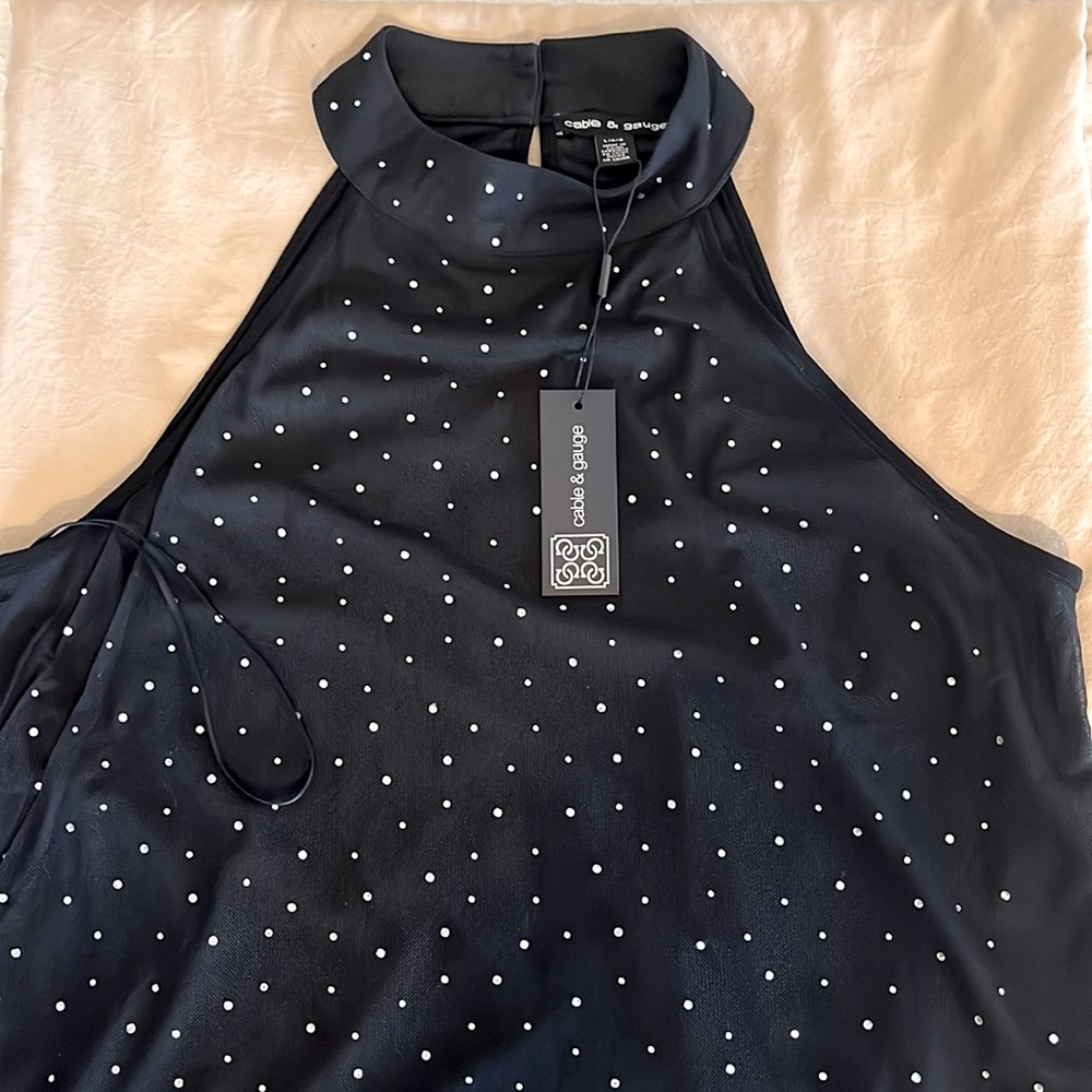 Womens sheer tank top dress top